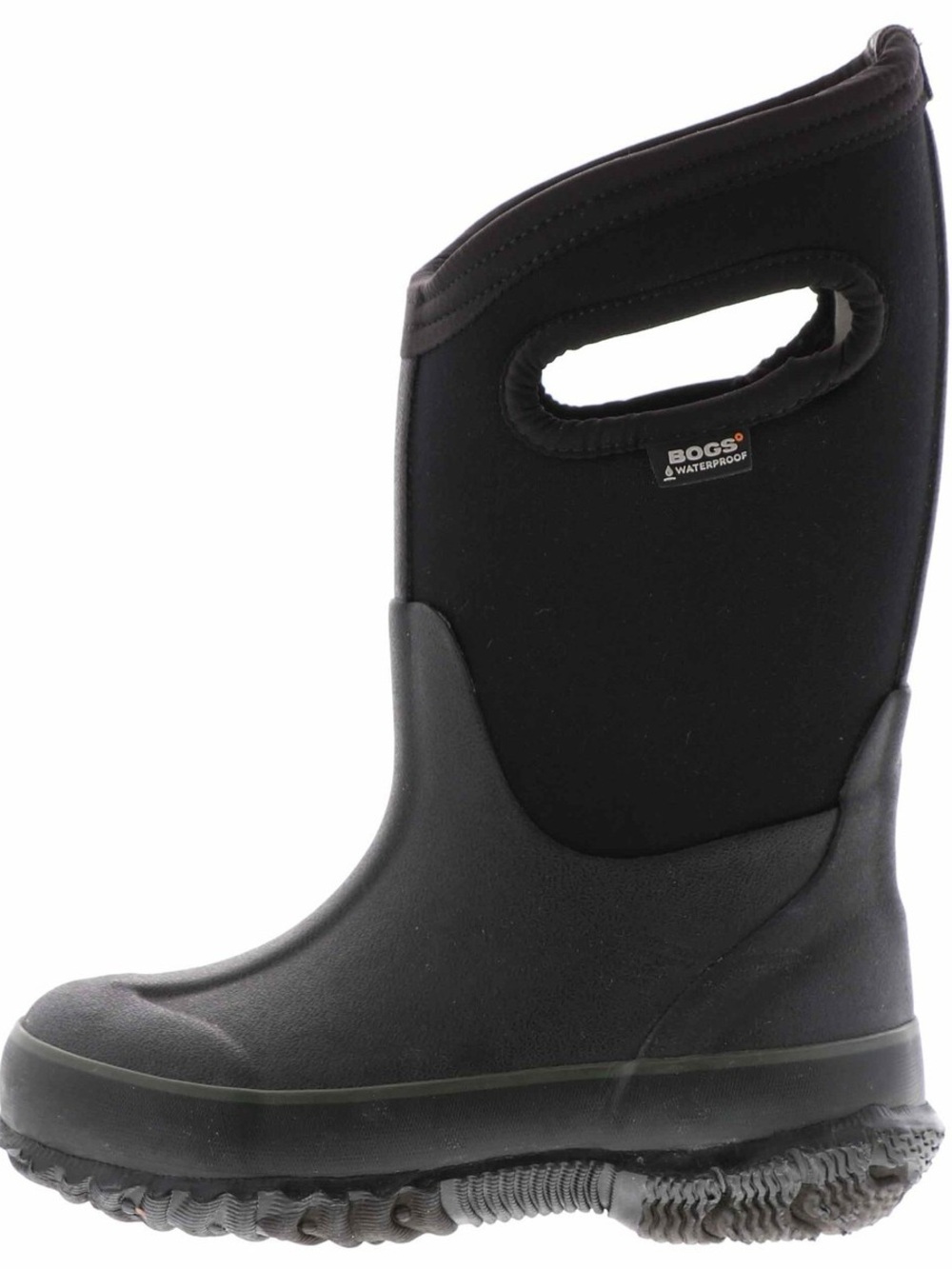 BOGS Kids' Classic High Handles Boot - Black , -30 degrees rated Size 4